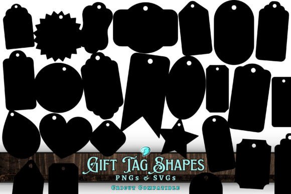Download Gift Tag Shapes SVGs and PNGs - Premium Resources