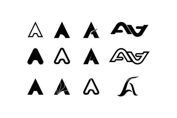 Download A Logo Design Font and a Letter Design - Logo design Collection
