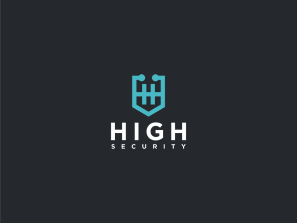 Download Letter H Logo Design with Shield Graphic - Logo design Collection